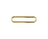 2 Ovalringe VENO 40 mm gold - 190152